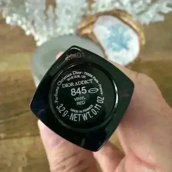 Dior Addict Hydrating Shine Refillable Lipstick ~ Vinyl Red (845)~ NEW! - Picture 7 of 7